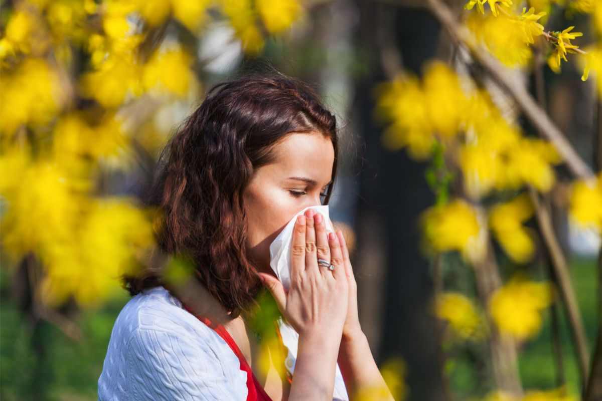 come evitare che il polline entri in casa