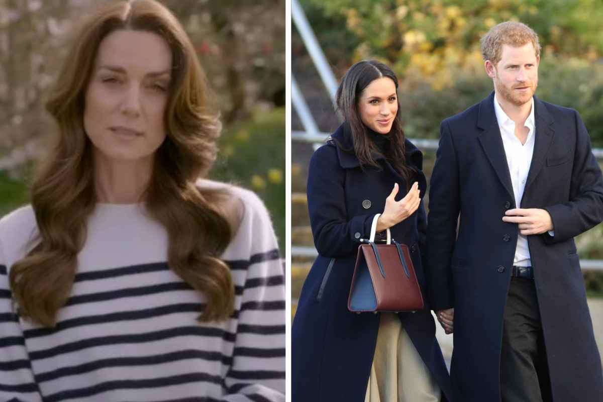 Kate Middleton, Harry e Meghan, i reali