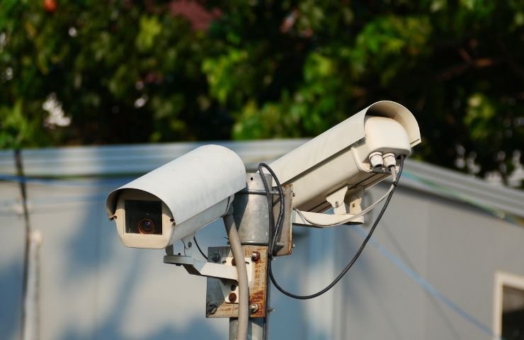 Telecamere installare in giardino