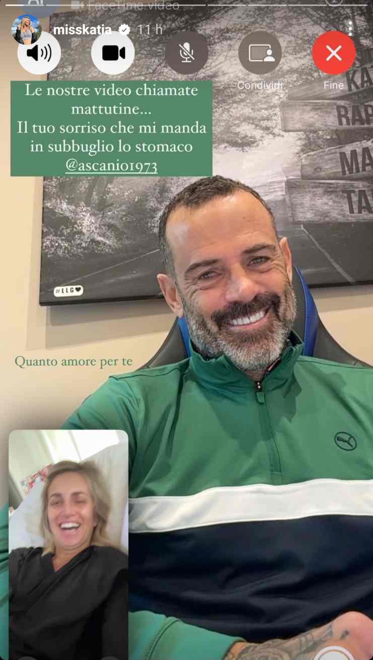 Katia Pedrotti: la dedica social al marito Ascanio