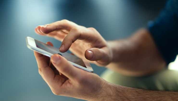 non sarà possibile fare ditate smartphone