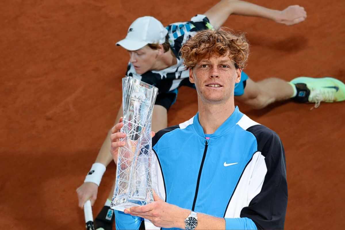 Il vincitore al Miami Open Jannik Sinner